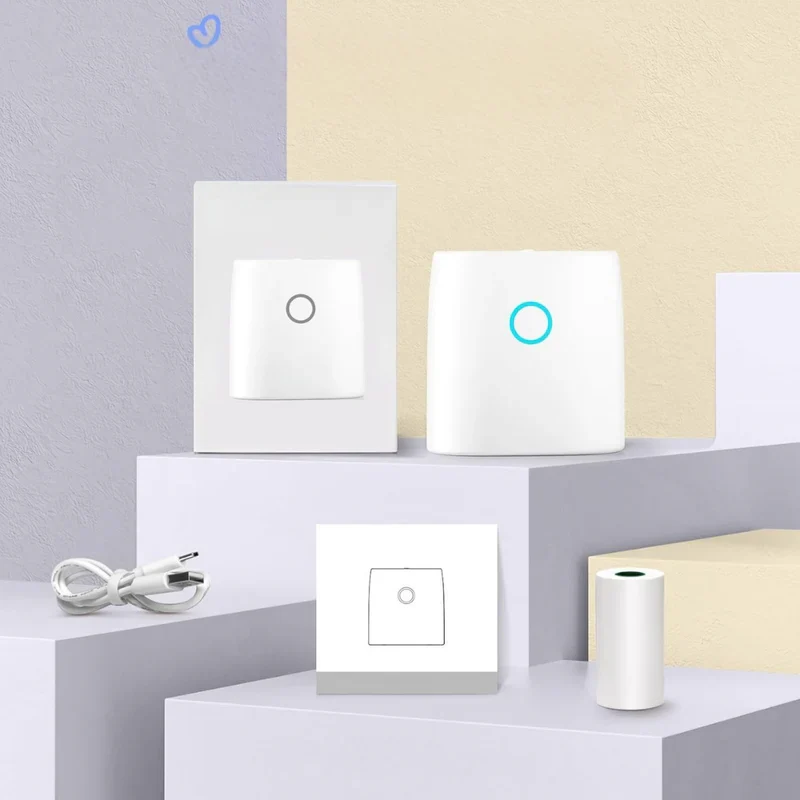Bærbar Bluetooth Sticker Printer – Kreativ og Inkless