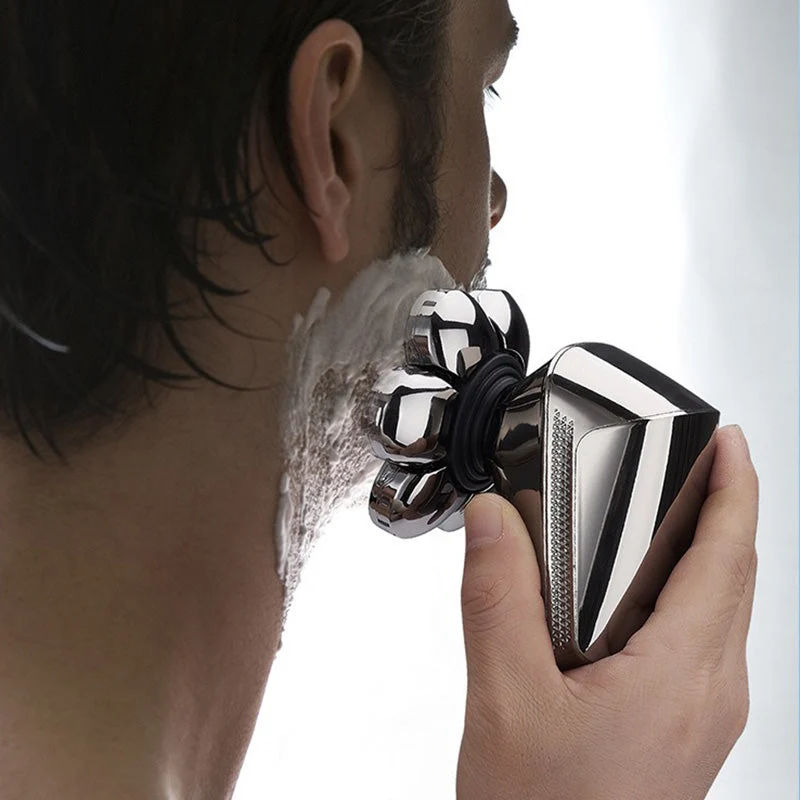 Effektiv 7D Hovedbarbermaskine - Vandtæt med LED Display