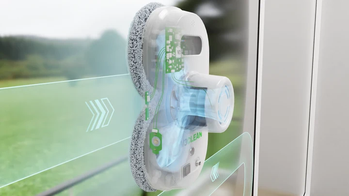 Intelligent Vinduesvasker Robot – Perfekt til Pletfri Vinduer