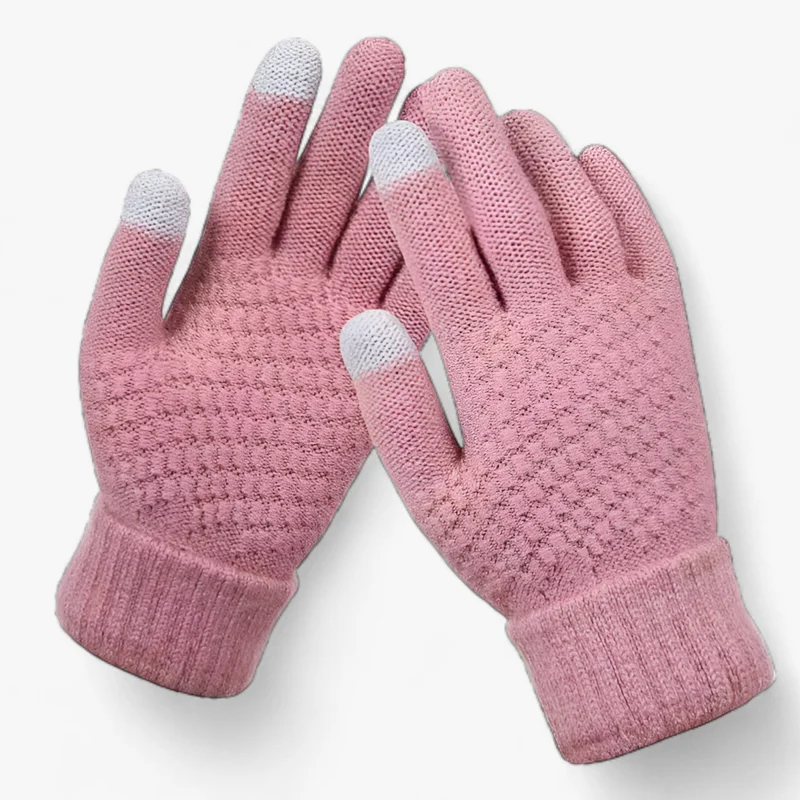 Vinterhandsker med Touchskærm og Komfortabelt Stretchstof
