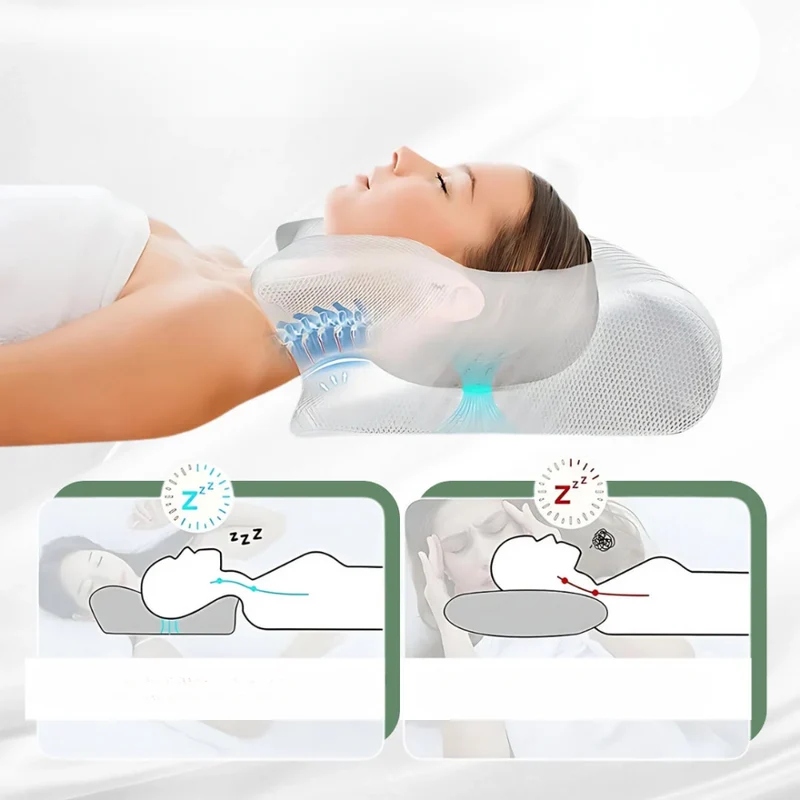 Ergonomisk Nakkepude mod Smerter - Optimal Støtte