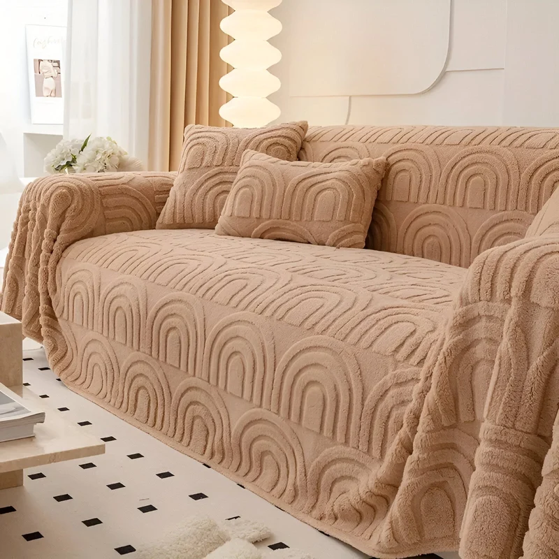 Luksuriøs Jacquard Sofabetræk – Nyt Liv til Dit Sofa