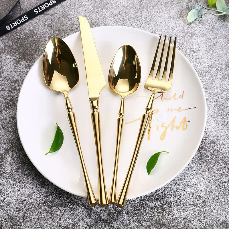 Elegant Bestiksæt i Rustfrit Stål med Stilfuldt Design