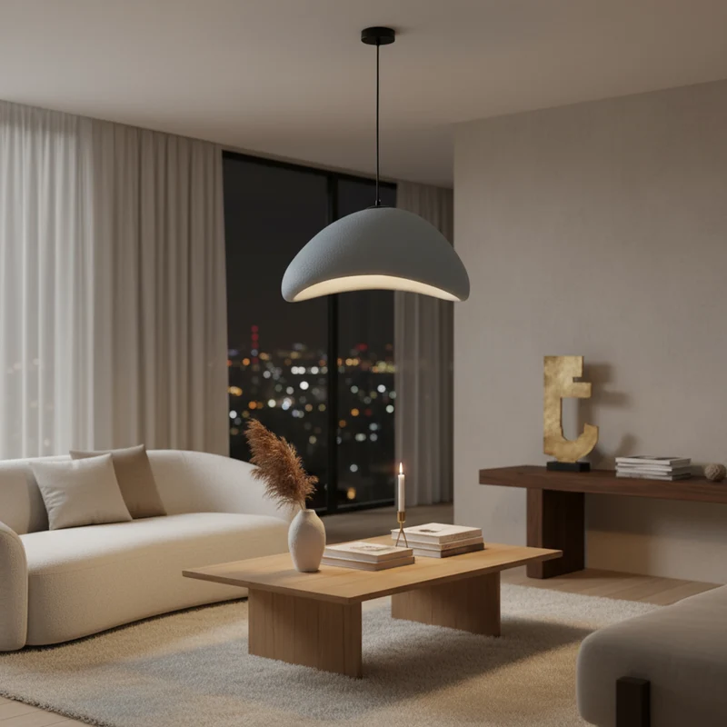 Elegant Pendel Lampe med Dæmpbar Lys til Spisestue
