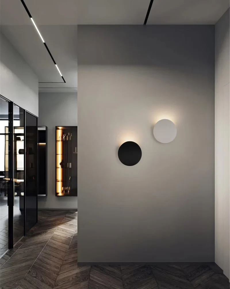 Elegant Væglampe i Bølgende Design – Minimalistisk og Moderne