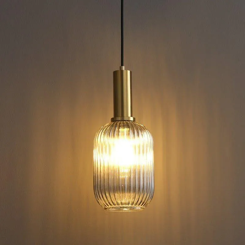 Retro Glaspendel: Farverig Belysning til Dit Hjem