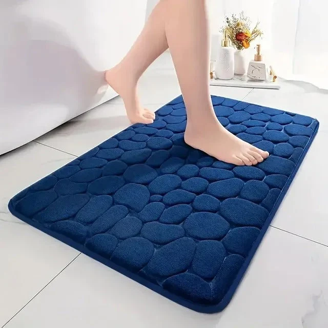 3D Badeværelsesmåtte 40x60 cm: Rutsjesikker og Absorberende