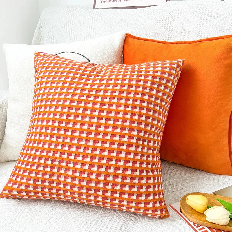 Moderne Skandinavisk Pude 40x40 – Frisk Look til Dit Hjem