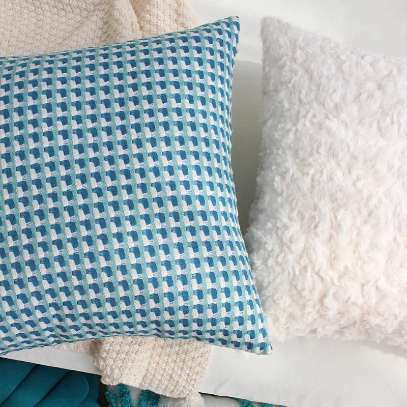 Moderne Skandinavisk Pude 40x40 – Frisk Look til Dit Hjem