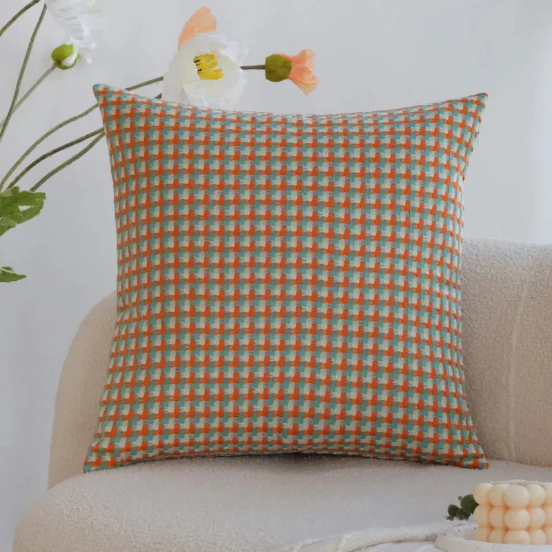 Moderne Skandinavisk Pude 40x40 – Frisk Look til Dit Hjem