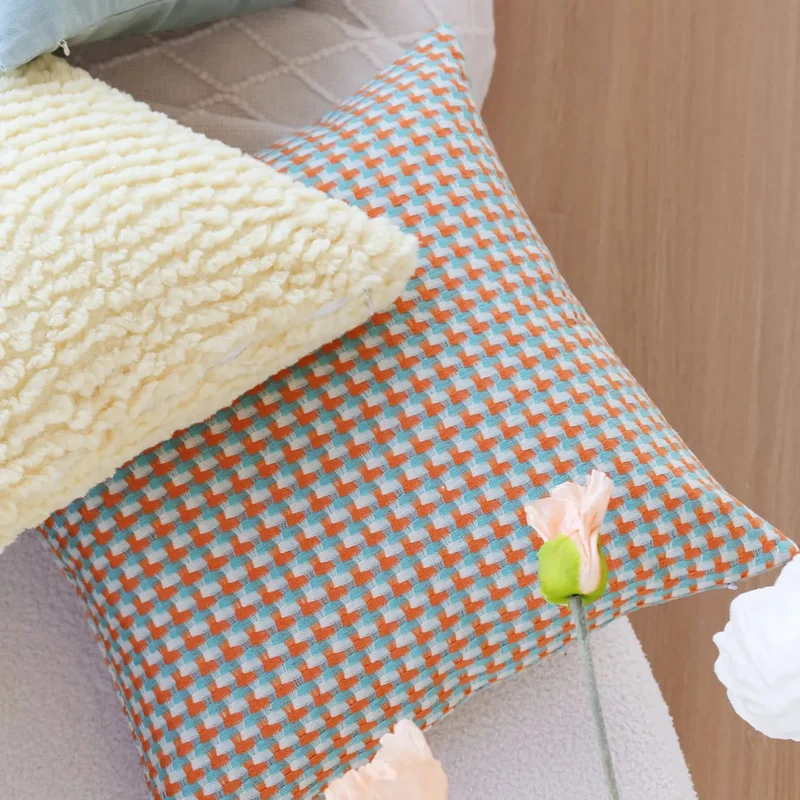 Moderne Skandinavisk Pude 40x40 – Frisk Look til Dit Hjem