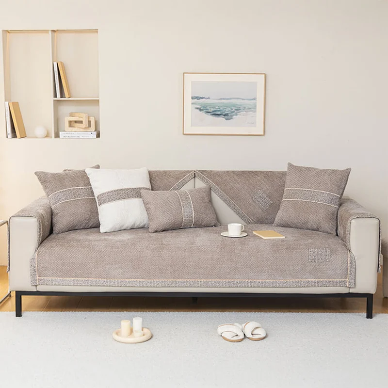 Chenille Sofaovertræk | Stilfuld Beskyttelse & Komfort