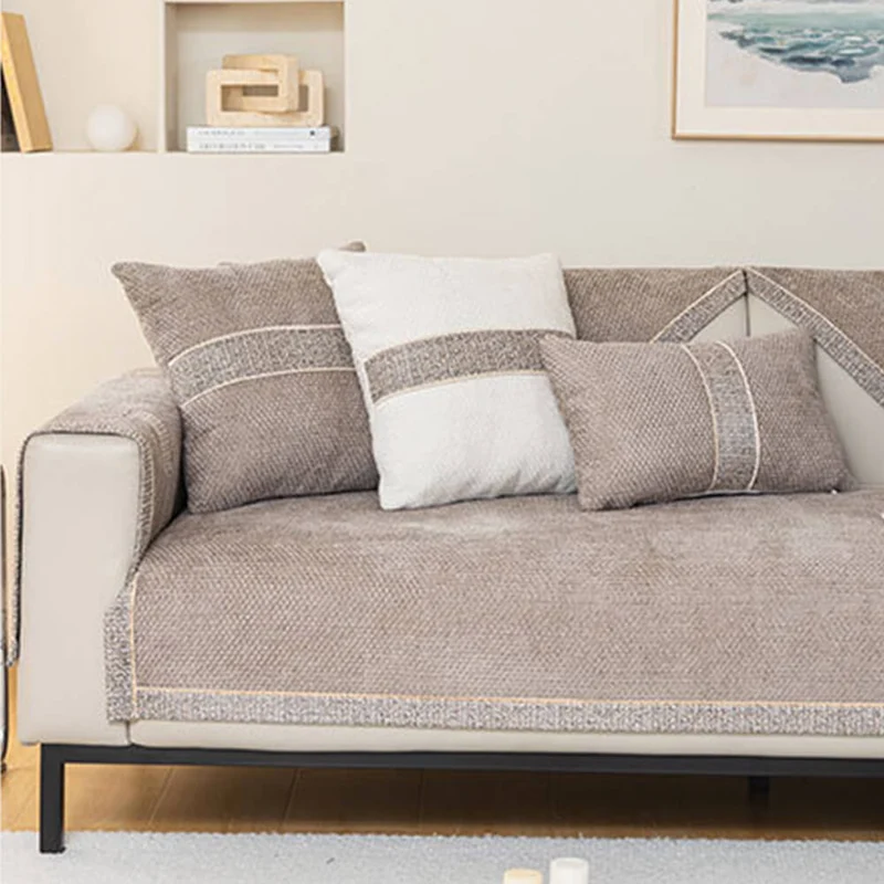 Chenille Sofaovertræk | Stilfuld Beskyttelse & Komfort