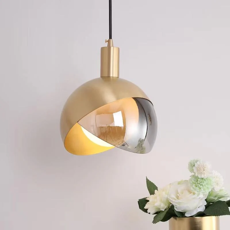 Elegant Pendel i Guldglas til Esszimmer – Nordisk Design