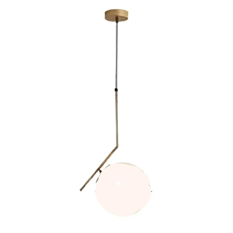 Stilfuld Messingpendel 15 cm - Skab Elegance i Dit Hjem