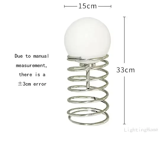 Elegant Bordlampe i Bauhaus-stil for Blødt, Diffust Lys