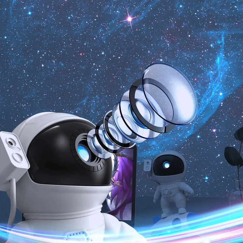 360° Stjernehimmel Projektor med Beroligende Atmosfære
