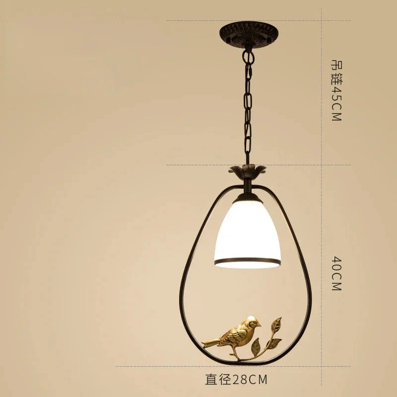 Moderne Glas & Jern Lysekrone – Stilfuld Elegance til Hjemmet