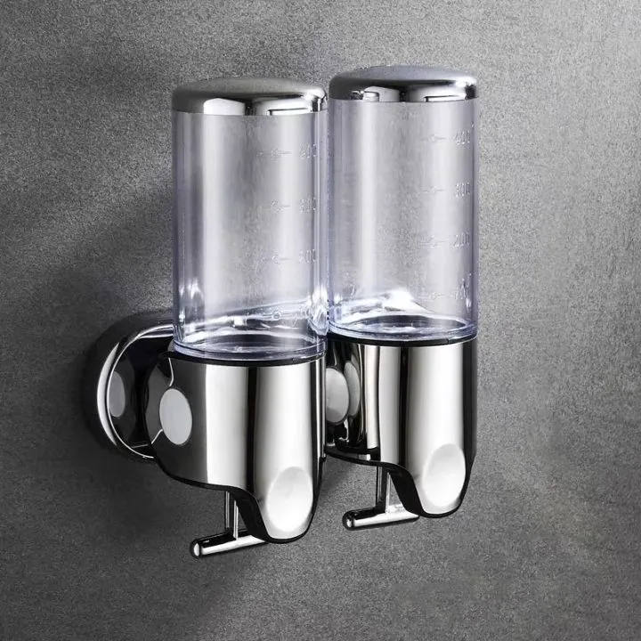 Elegant Vægmonteret Sæbedispenser i Rustfrit Stål