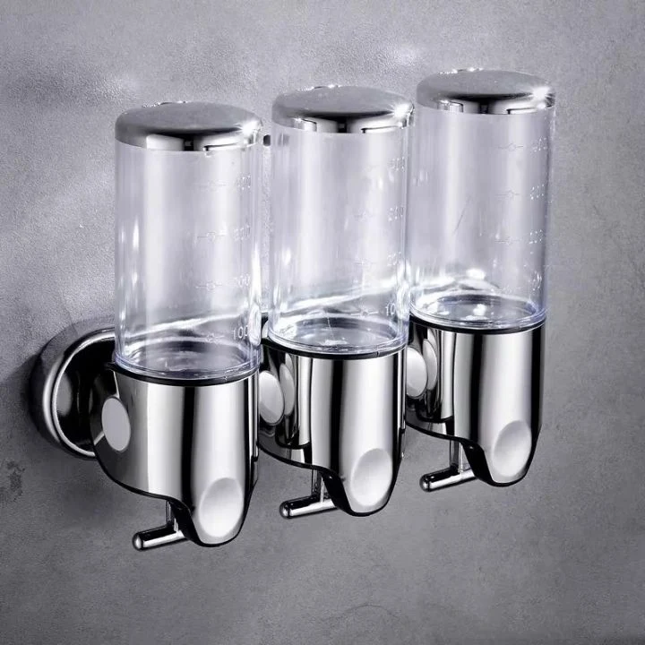 Elegant Vægmonteret Sæbedispenser i Rustfrit Stål
