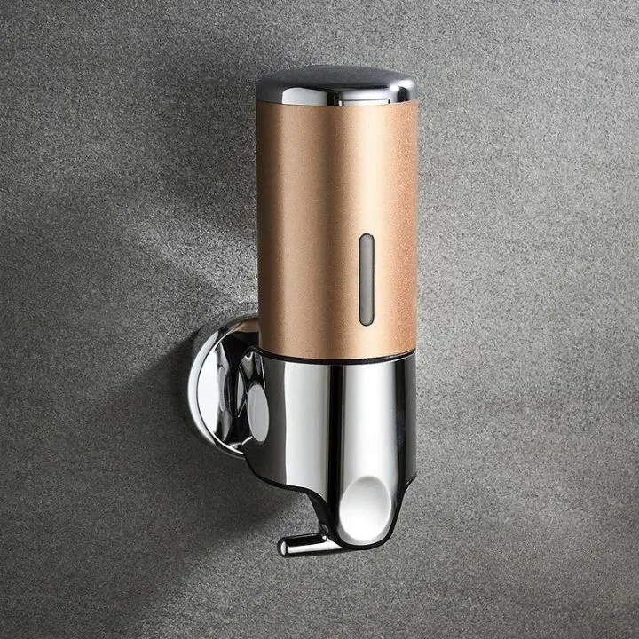 Elegant Vægmonteret Sæbedispenser i Rustfrit Stål