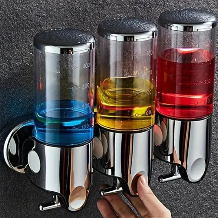 Elegant Vægmonteret Sæbedispenser i Rustfrit Stål