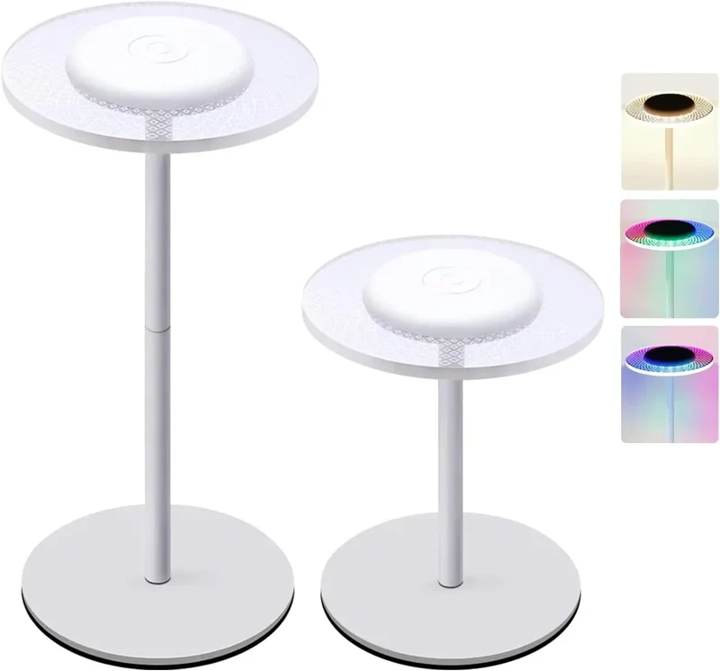 Smart RGB Bordlampe med Justerbar Farve og Lysstyrke