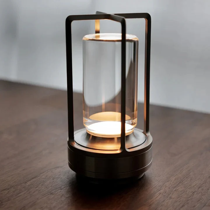 Trådløs LED Bordlampe med USB-opladning og Touch-kontrol