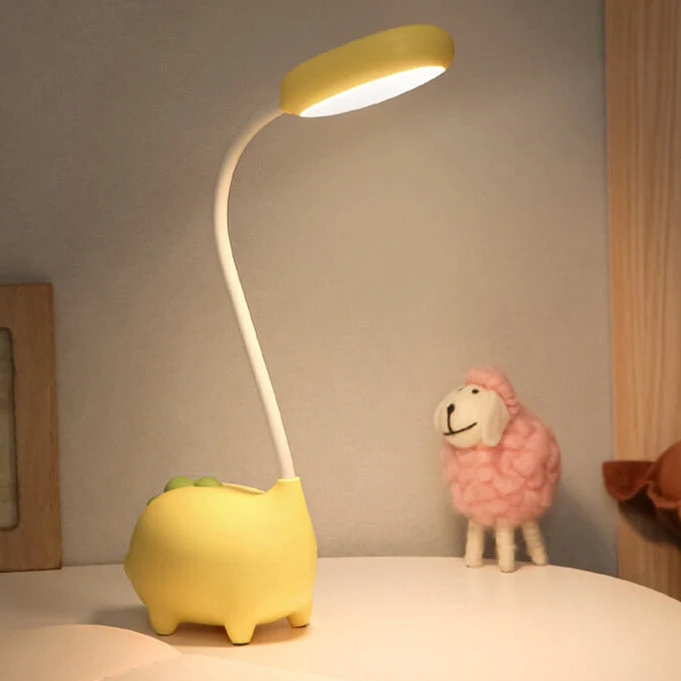 Børnevenlig LED Bordlampe med Justerbar Lystemperatur