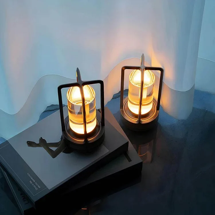 Stilfuld Krystallampe med Touch & USB til Moderne Hjem