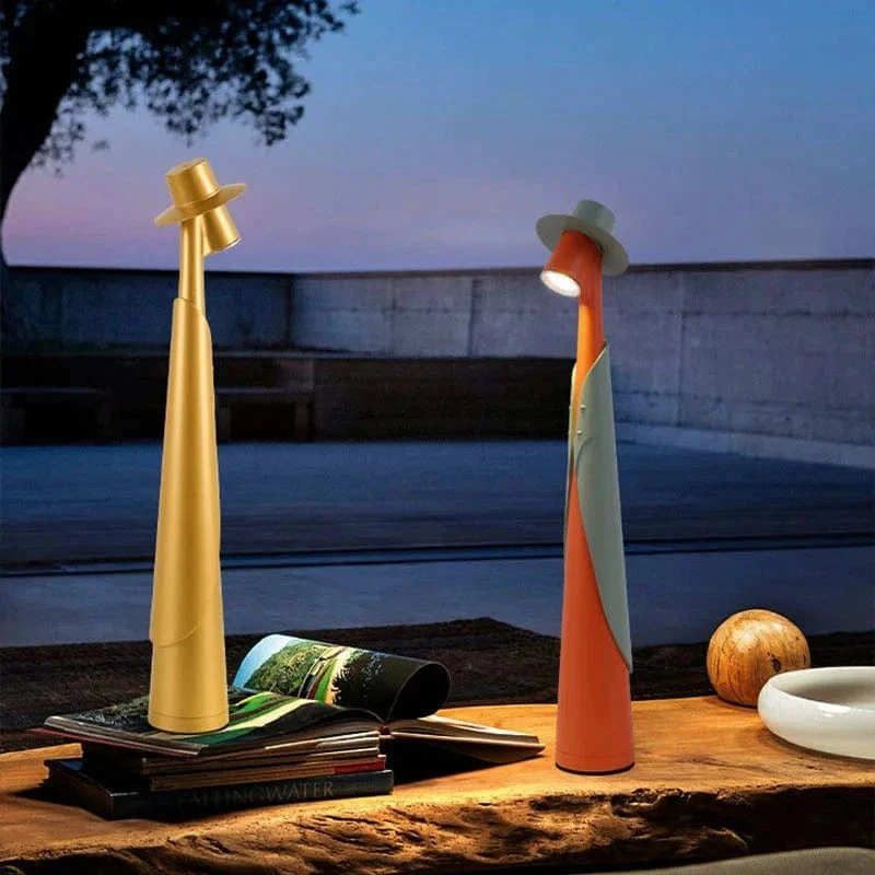 Elegant Touch LED-bordlampe med trådløs opladning