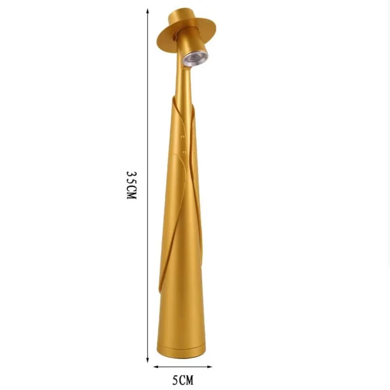 Elegant Touch LED-bordlampe med trådløs opladning