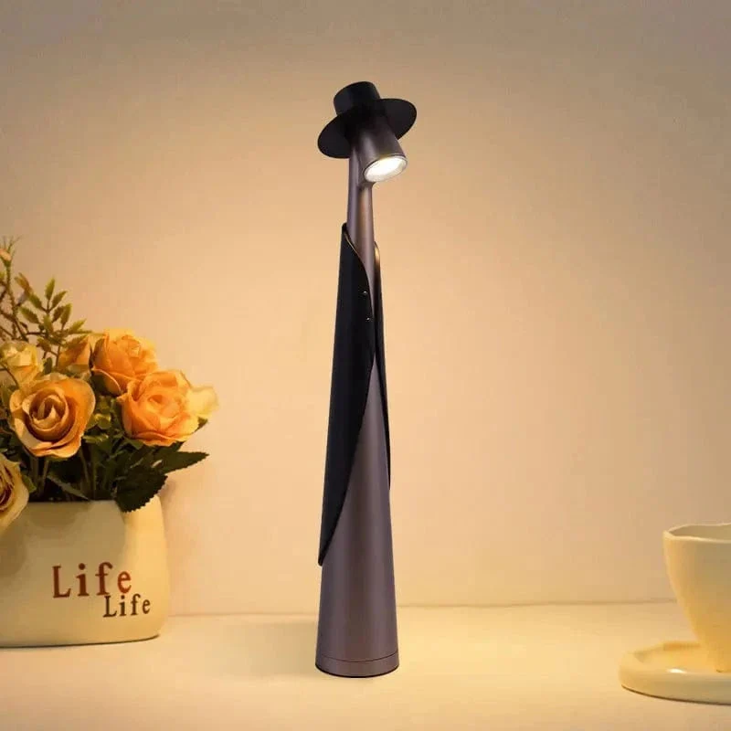 Elegant Touch LED-bordlampe med trådløs opladning