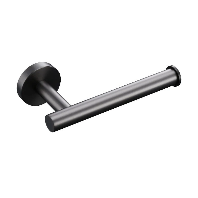 Elegant rund toiletpapirholder i rustfrit stål til badeværelset