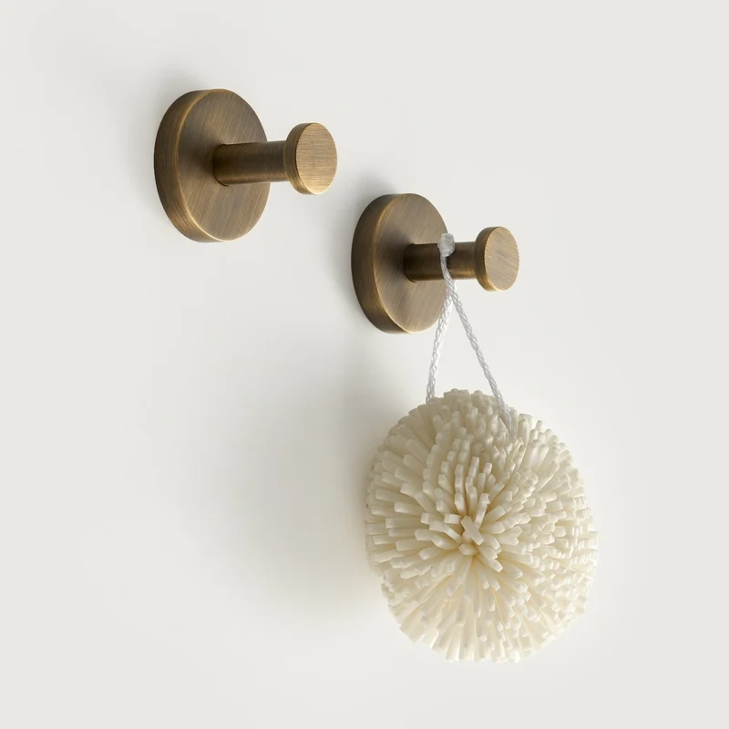 Elegant Messing Badehåndklædeholder | Moderne Design