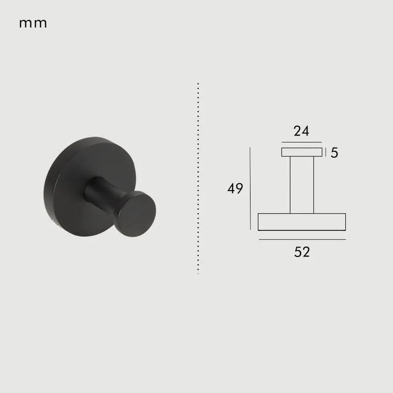 Elegant Messing Badehåndklædeholder | Moderne Design