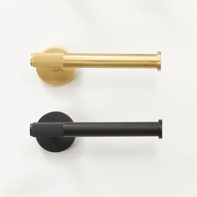 Elegant Messing Toiletpapirholder med Moderne Design