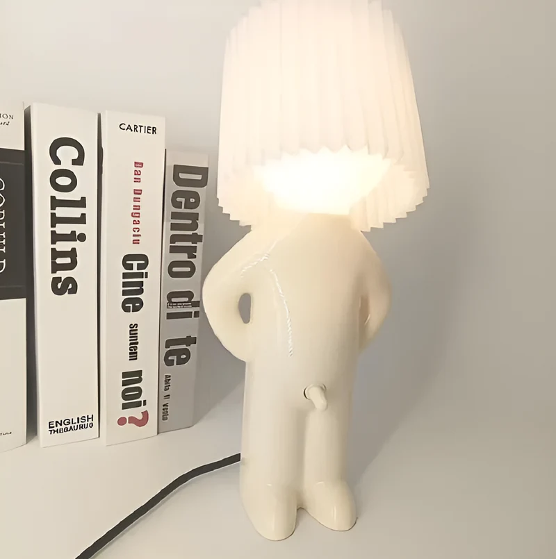 Kreativ LED Bordlampe med Hygge & Stil til Hjemmet