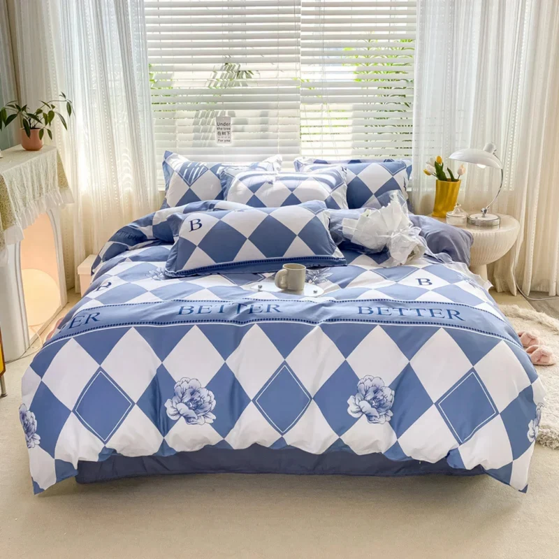 Luksuriøst Sengetøjssæt 135x200 – Silkeblød Komfort & Stil
