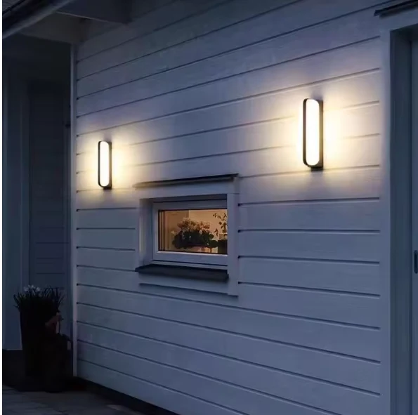 Elegant LED-væglampe - Energieffektiv og stilfuld belysning