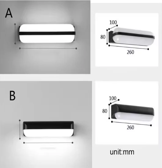 Elegant LED-væglampe - Energieffektiv og stilfuld belysning