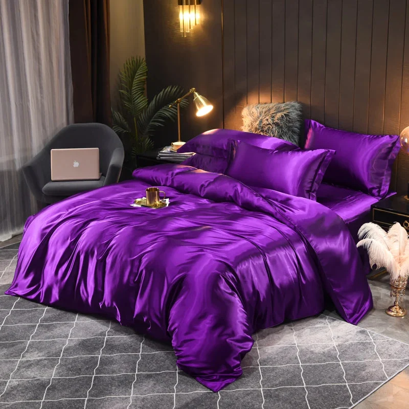 Satin Sengetøjssæt – Silkeblød Komfort Hele Året