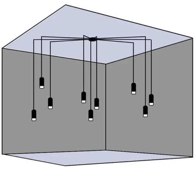 Elegant Justerbar LED Væglampe – Minimalistisk Design