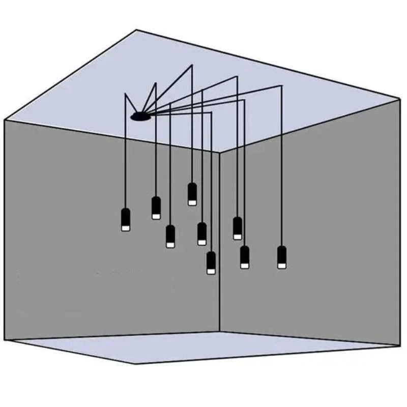 Elegant Justerbar LED Væglampe – Minimalistisk Design