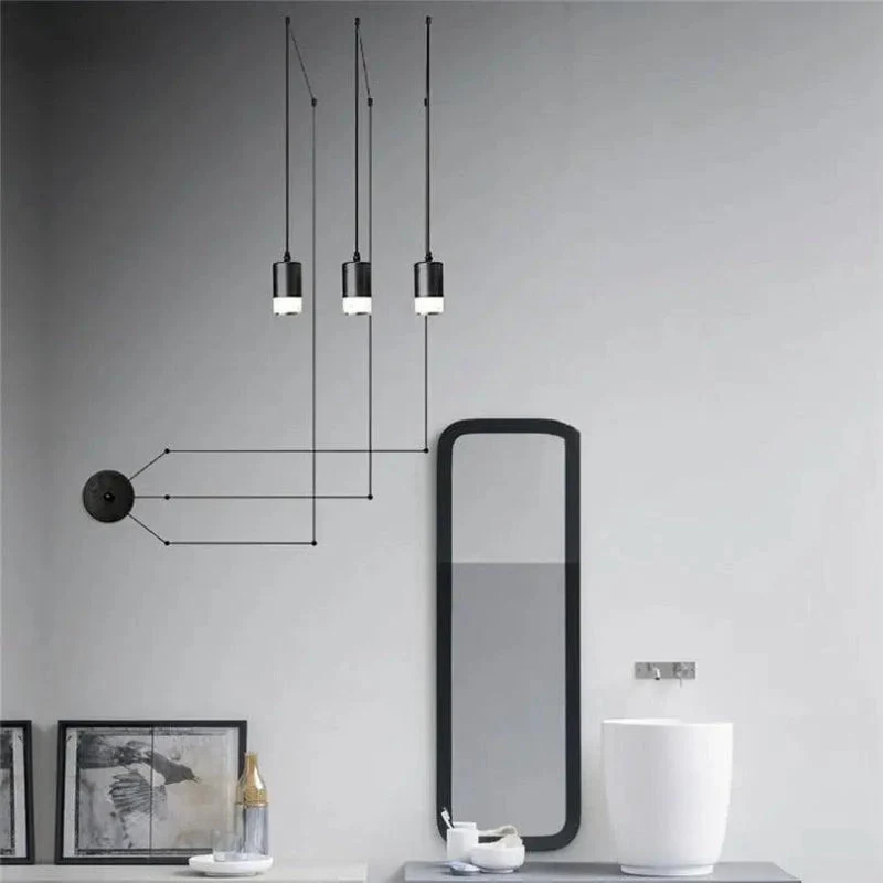Elegant Justerbar LED Væglampe – Minimalistisk Design
