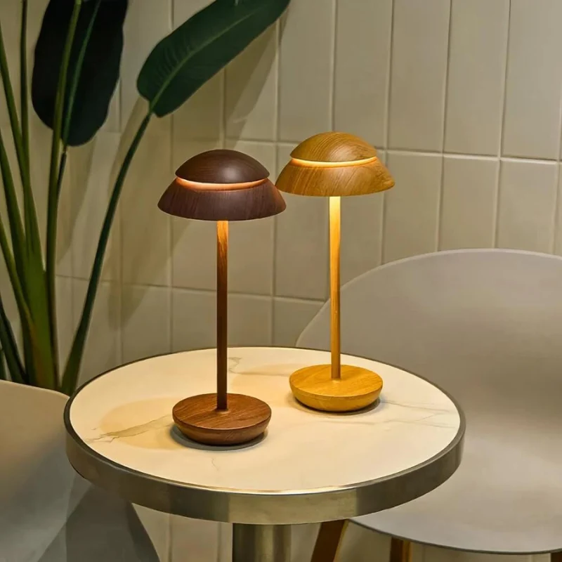Trådløs Bordlampe med Genopladeligt Batteri til Alle Miljøer