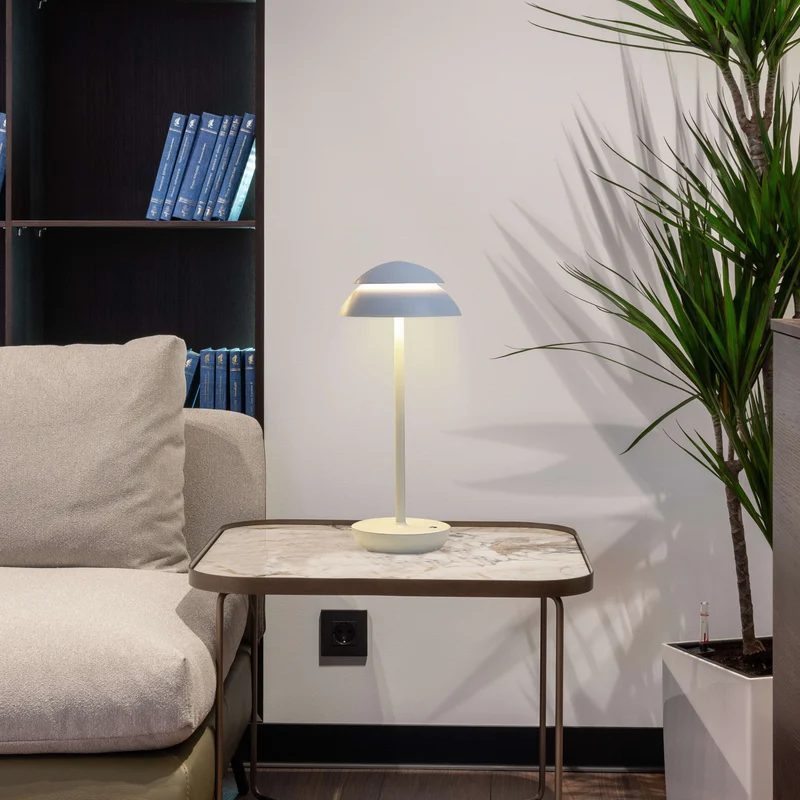 Trådløs Bordlampe med Genopladeligt Batteri til Alle Miljøer