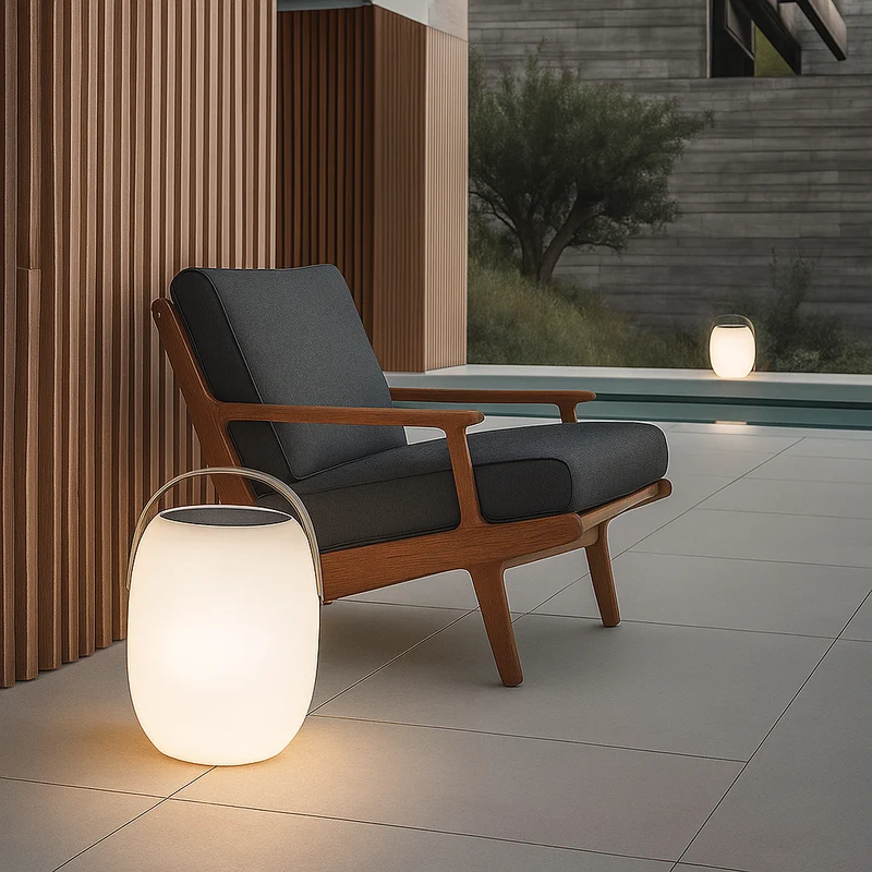 Bærbar LED Solcellelampe til Miljøvenlig Havehygge