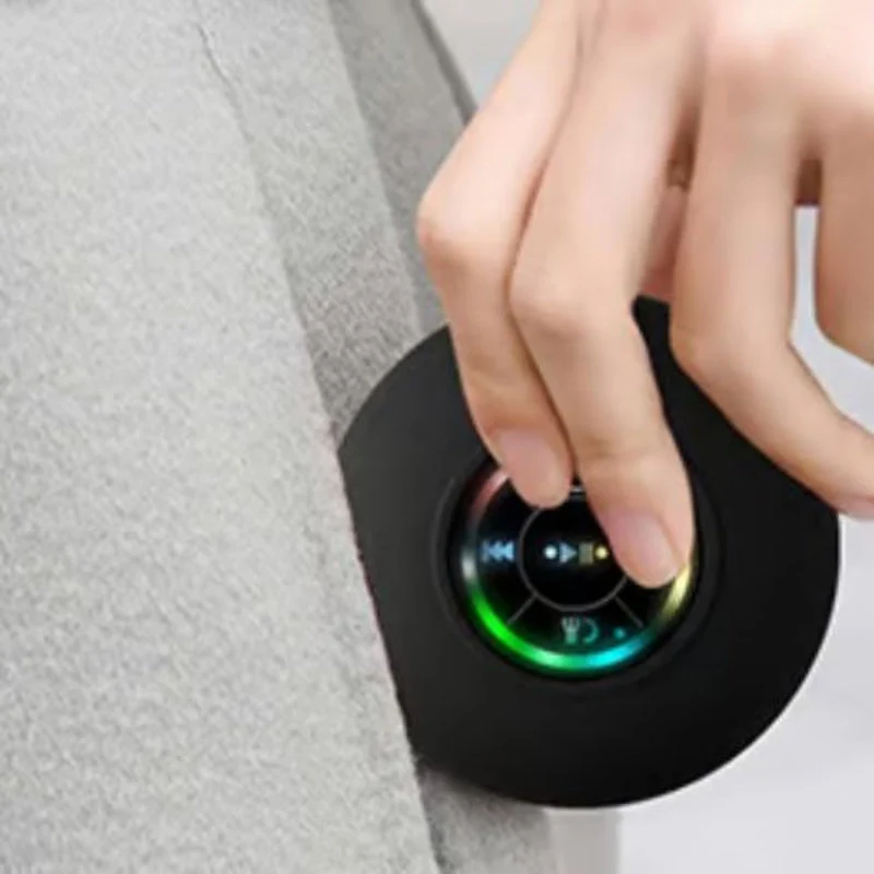 Bærbar Bluetooth Højttaler med Sprøjtetæt Design & LED-lys