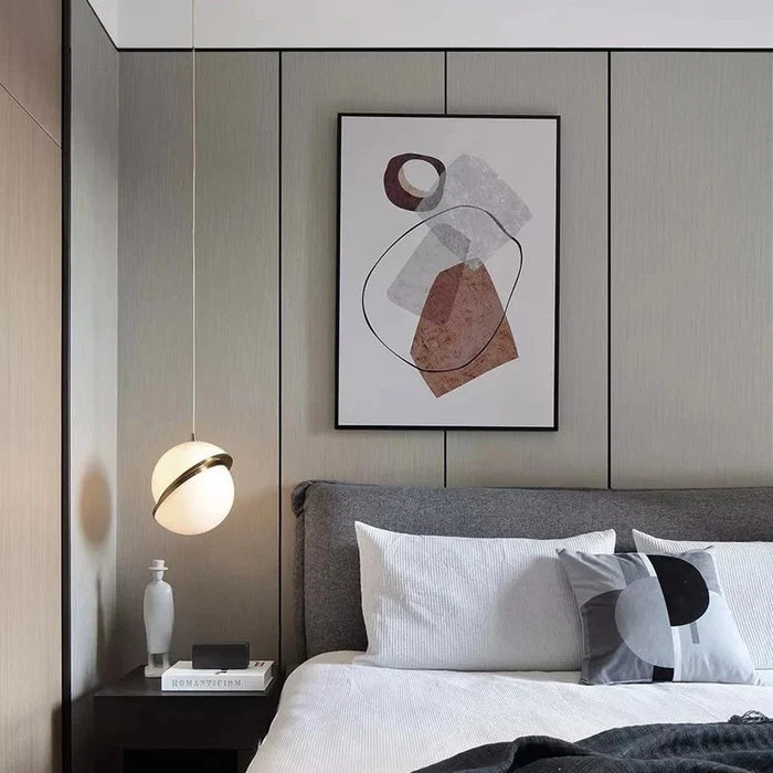 Stilren LED-pendel med justerbar højde til moderne hjem